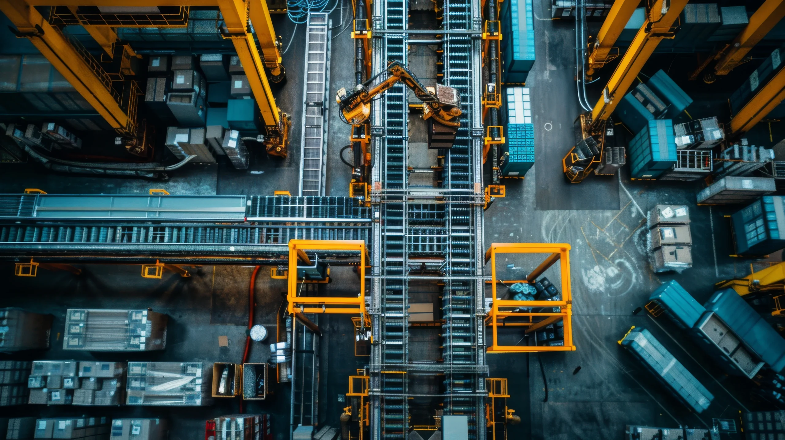 overhead-view-industrial-lithiumion-battery-production-line-with-robotic-arms-conveyor-belts